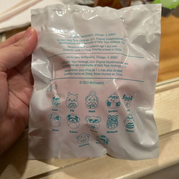 NEW McDonald's Squishmallow Happy Meal Collectable Toy FiFi - Picture 3 of 6